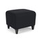 Lesro Siena Lounge Reception 1 Seat Bench, Black, MD Black Upholstery SN1001 - alternate 3